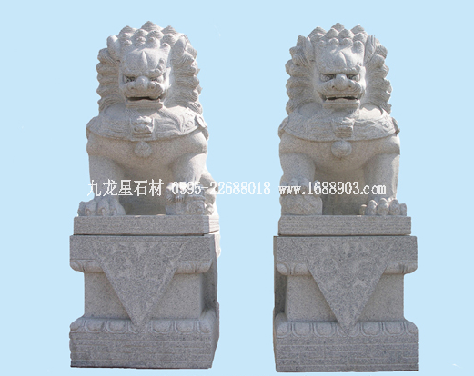 石雕獅子價格是多少？怎么計算的？